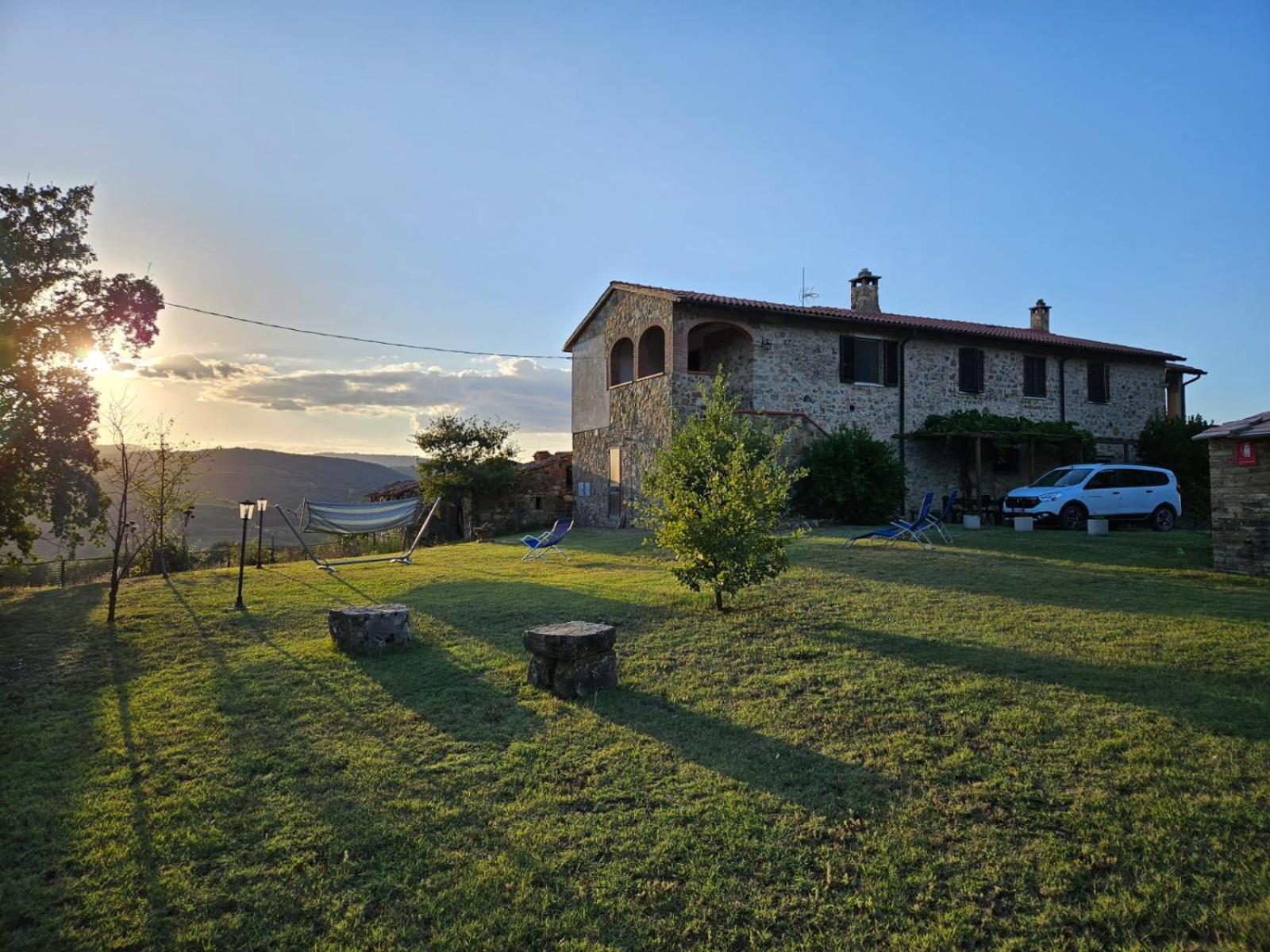 Agriturismo Capannacce Bagno Vignoni Esterno foto