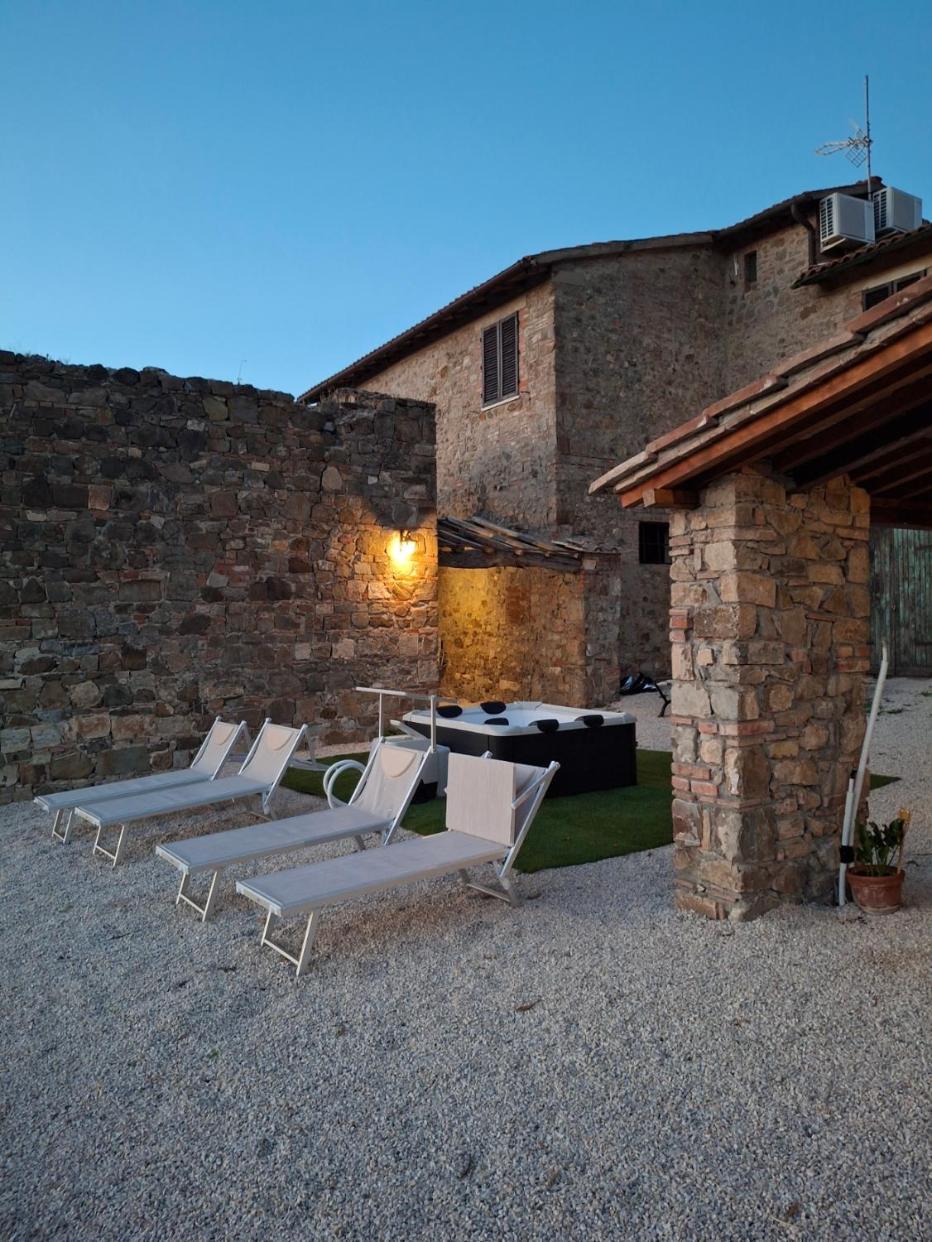 Agriturismo Capannacce Bagno Vignoni Esterno foto